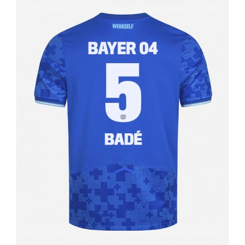 Moški Nogometni dresi Bayer Leverkusen Loic Bade #5 Tretji 2025-26 Kratek Rokav